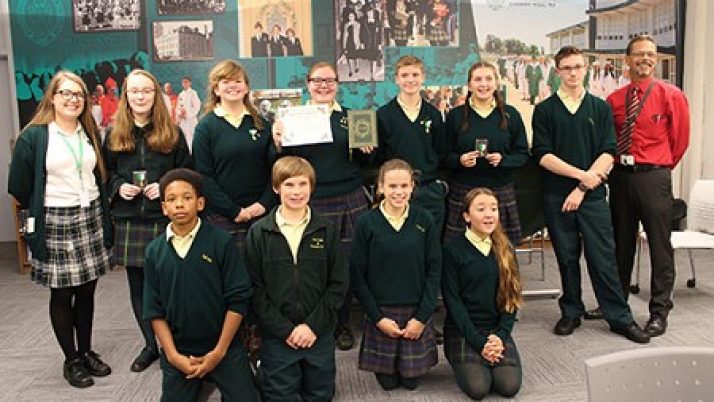 OLPH victorious in Camden Diocese’s academic contest