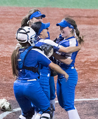 Donovan Catholic softball turns tables on Lancers to win SCT title