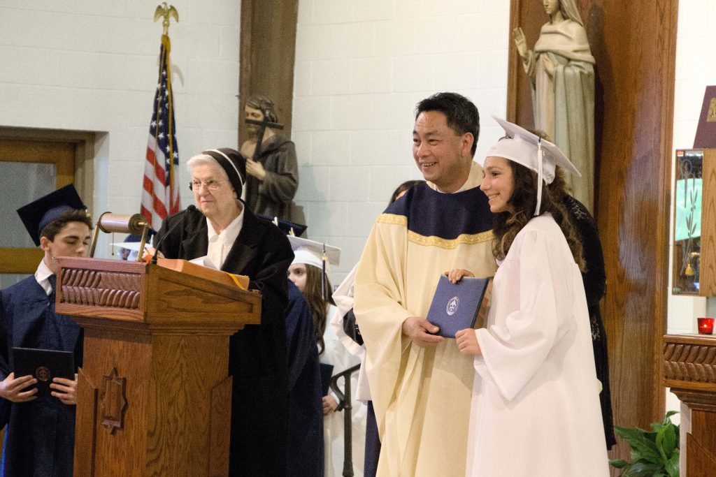 Eighth-grade students take next step in faith