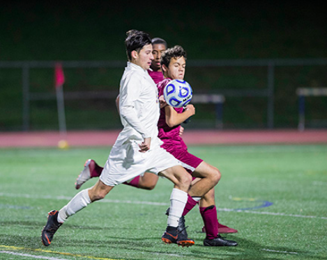 Despite strong last-minute push, St. Rose falls to Rutgers Prep in boys' soccer
