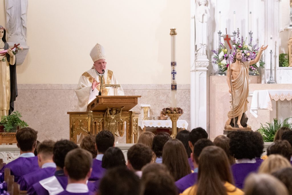 ‘Go with God always,’ Bishop advises 2019 graduates